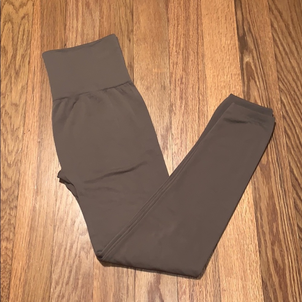 Fleece leggings